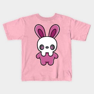 Skull Bunny 1 Kids T-Shirt